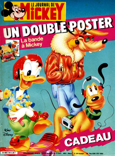 Cover for Le Journal de Mickey (Hachette, 1952 series) #1791