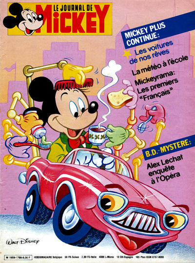 Cover for Le Journal de Mickey (Hachette, 1952 series) #1788