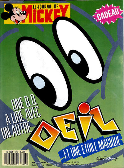 Cover for Le Journal de Mickey (Hachette, 1952 series) #1843