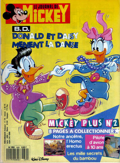 Cover for Le Journal de Mickey (Hachette, 1952 series) #1839