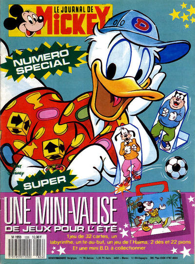 Cover for Le Journal de Mickey (Hachette, 1952 series) #1826