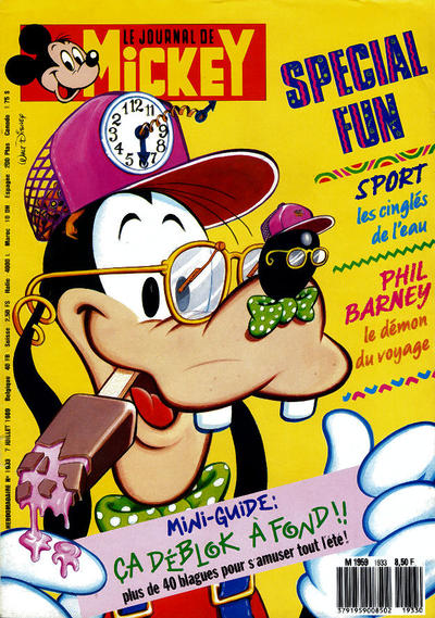 Cover for Le Journal de Mickey (Hachette, 1952 series) #1933