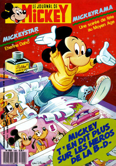 Cover for Le Journal de Mickey (Hachette, 1952 series) #1909