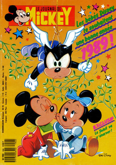 Cover for Le Journal de Mickey (Hachette, 1952 series) #1906