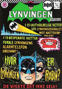 Cover Thumbnail for Lynvingen (Serieforlaget / Se-Bladene / Stabenfeldt, 1966 series) #1/1967
