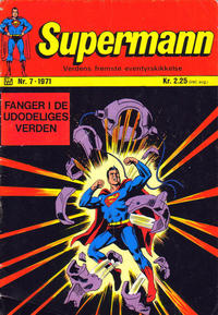 Cover Thumbnail for Supermann (Illustrerte Klassikere / Williams Forlag, 1969 series) #7/1971