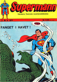 Cover Thumbnail for Supermann (Illustrerte Klassikere / Williams Forlag, 1969 series) #9/1971