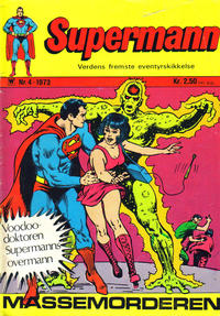 Cover Thumbnail for Supermann (Illustrerte Klassikere / Williams Forlag, 1969 series) #4/1973