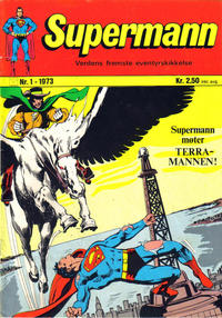 Cover for Supermann (Illustrerte Klassikere / Williams Forlag, 1969 series) #1/1973