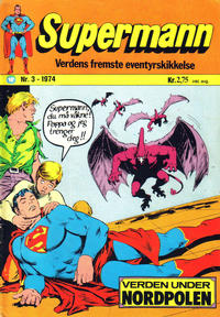 Cover Thumbnail for Supermann (Illustrerte Klassikere / Williams Forlag, 1969 series) #3/1974