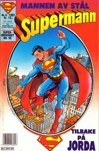 Cover Thumbnail for Supermann (Semic, 1985 series) #4/1991