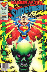 Cover Thumbnail for Supermann (Semic, 1985 series) #9/1991