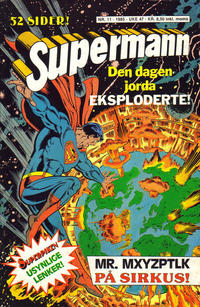 Cover Thumbnail for Supermann (Semic, 1985 series) #11/1985