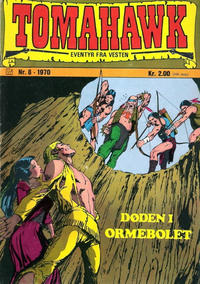 Cover Thumbnail for Tomahawk (Illustrerte Klassikere / Williams Forlag, 1969 series) #8/1970