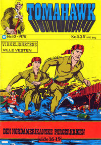 Cover Thumbnail for Tomahawk (Illustrerte Klassikere / Williams Forlag, 1969 series) #10/1975