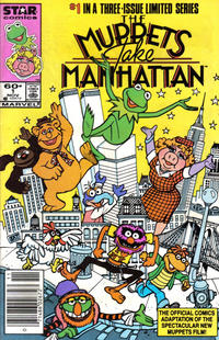 Cover Thumbnail for The Muppets Take Manhattan (Marvel, 1984 series) #1 [Newsstand]