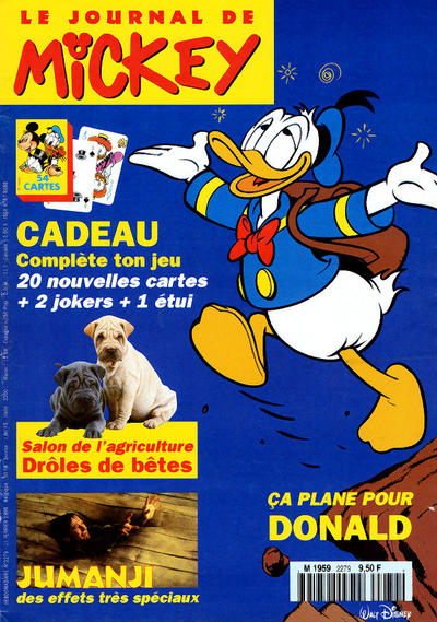 Cover for Le Journal de Mickey (Hachette, 1952 series) #2279