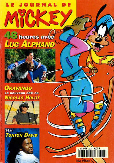 Cover for Le Journal de Mickey (Hachette, 1952 series) #2277