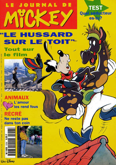 Cover for Le Journal de Mickey (Hachette, 1952 series) #2258