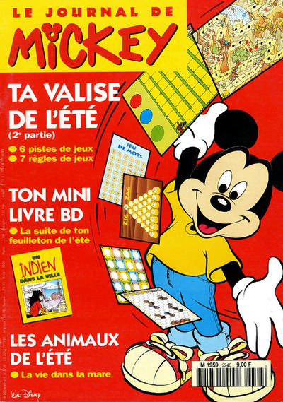 Cover for Le Journal de Mickey (Hachette, 1952 series) #2246