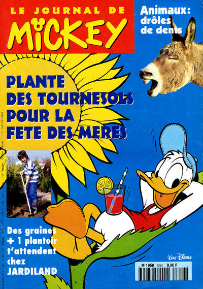 Cover for Le Journal de Mickey (Hachette, 1952 series) #2240