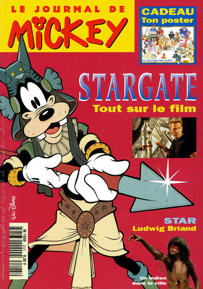 Cover for Le Journal de Mickey (Hachette, 1952 series) #2225