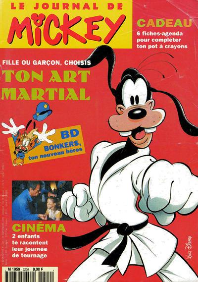 Cover for Le Journal de Mickey (Hachette, 1952 series) #2204