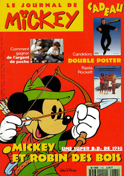 Cover for Le Journal de Mickey (Hachette, 1952 series) #2182