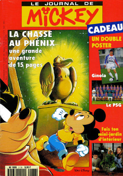 Cover for Le Journal de Mickey (Hachette, 1952 series) #2178