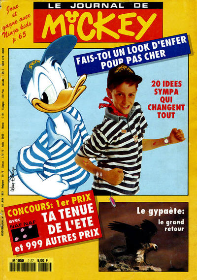 Cover for Le Journal de Mickey (Hachette, 1952 series) #2137