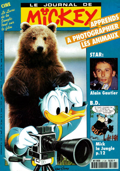 Cover for Le Journal de Mickey (Hachette, 1952 series) #2128