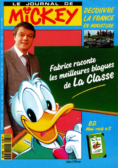 Cover for Le Journal de Mickey (Hachette, 1952 series) #2038