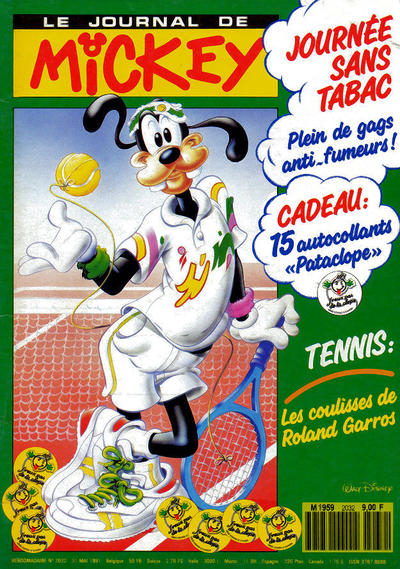 Cover for Le Journal de Mickey (Hachette, 1952 series) #2032