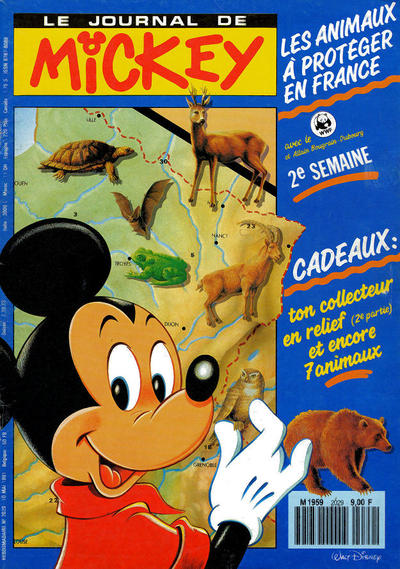 Cover for Le Journal de Mickey (Hachette, 1952 series) #2029