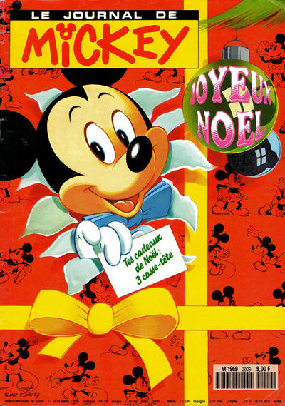 Cover for Le Journal de Mickey (Hachette, 1952 series) #2009