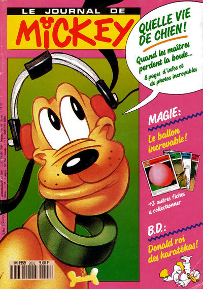 Cover for Le Journal de Mickey (Hachette, 1952 series) #2002