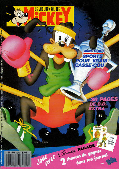 Cover for Le Journal de Mickey (Hachette, 1952 series) #1940