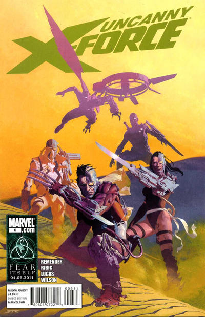 Cover for Uncanny X-Force (Marvel, 2010 series) #6