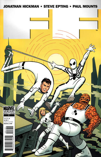 Cover for FF (Marvel, 2011 series) #1 [Goldberg]