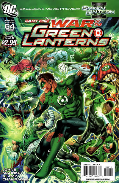Cover for Green Lantern (DC, 2005 series) #64