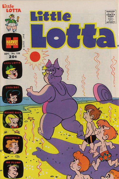 Cover for Little Lotta (Harvey, 1955 series) #109