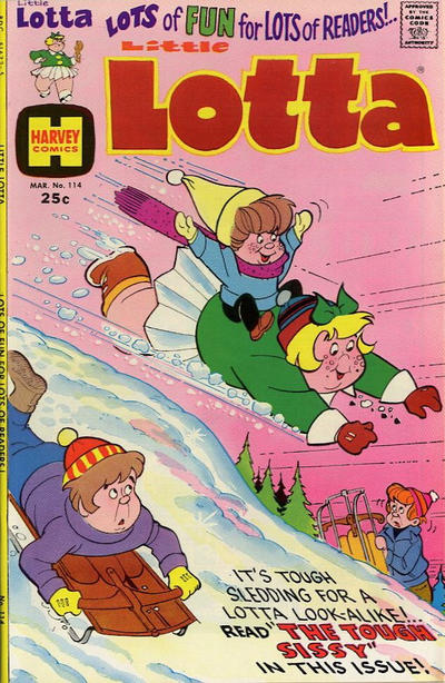 Cover for Little Lotta (Harvey, 1955 series) #114