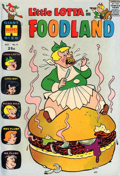 Cover for Little Lotta Foodland (Harvey, 1963 series) #9