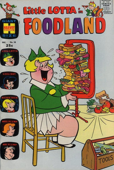 Cover for Little Lotta Foodland (Harvey, 1963 series) #16