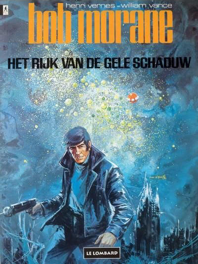 Cover for Bob Morane (Le Lombard, 1975 series) #6 - Het rijk van de Gele Schaduw [Herdruk 1993]