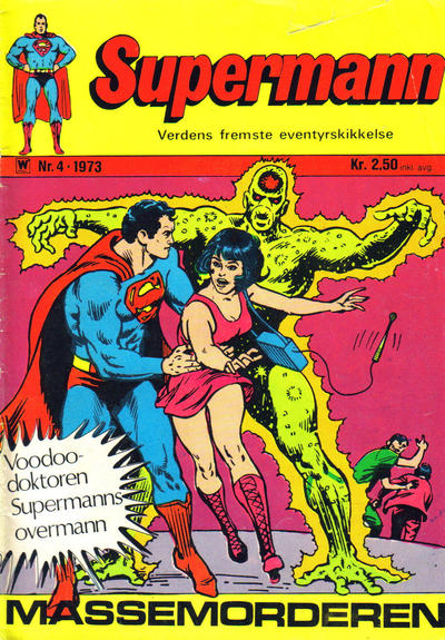 Cover for Supermann (Illustrerte Klassikere / Williams Forlag, 1969 series) #4/1973