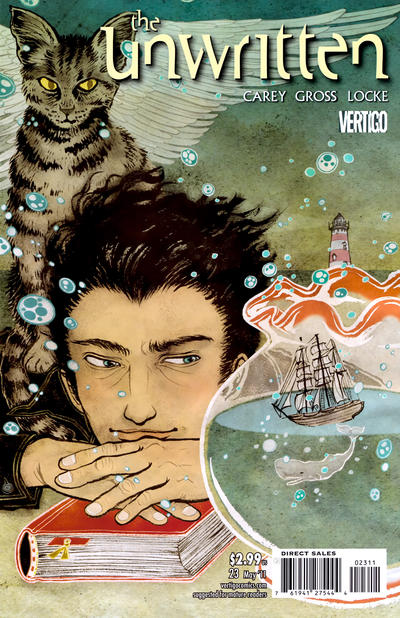 Cover for The Unwritten (DC, 2009 series) #23