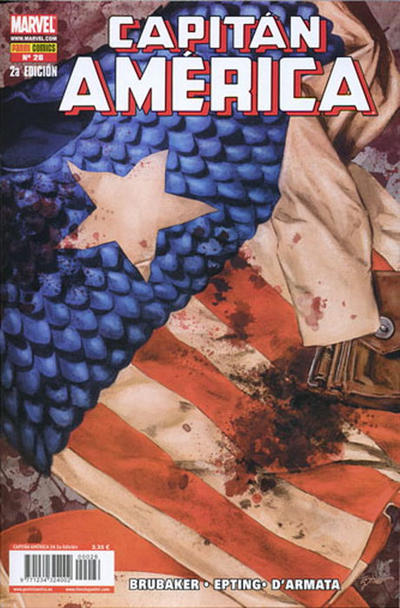 Cover for Capitán América (Panini España, 2005 series) #26