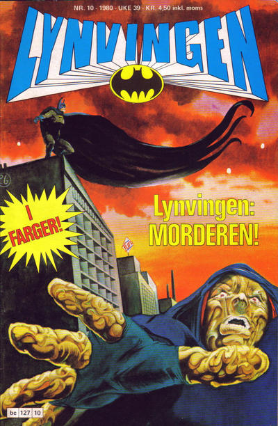 Cover for Lynvingen (Semic, 1977 series) #10/1980