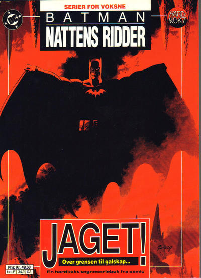 Cover for Batman - Nattens Ridder (Semic, 1992 series) #[2] - Jaget!